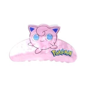 3 For $35 Pokemon Jiggly Puff Hair Claw Acrylic Acetate Hair Clip Accessories